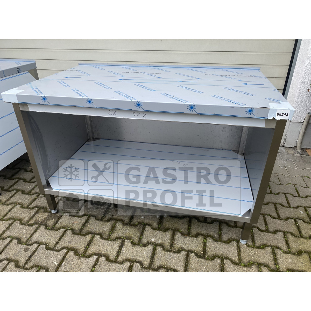 Arbeitstisch 1400x850x700; Aufkantung 20mm