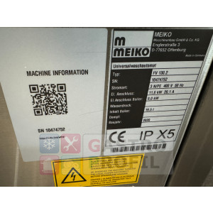 Meiko Universalspülmaschine FV130.2 Bj. 2020